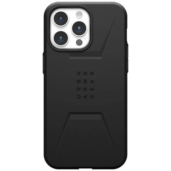 UAG Civilian Backcover MagSafe iPhone 15 Pro Max - Zwart / Schwarz / Black