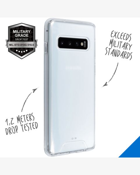 Xtreme Impact Backcover Samsung Galaxy S10 - Transparant / Transparent