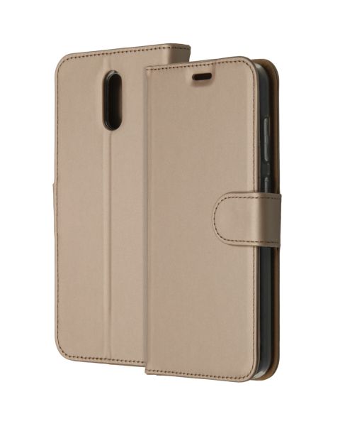 Accezz Wallet Softcase Bookcase Nokia 2.3 - Goud / Gold