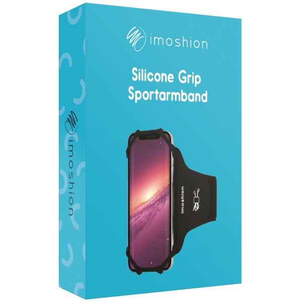 iMoshion Silicon Grip Sportarmband - Zwart