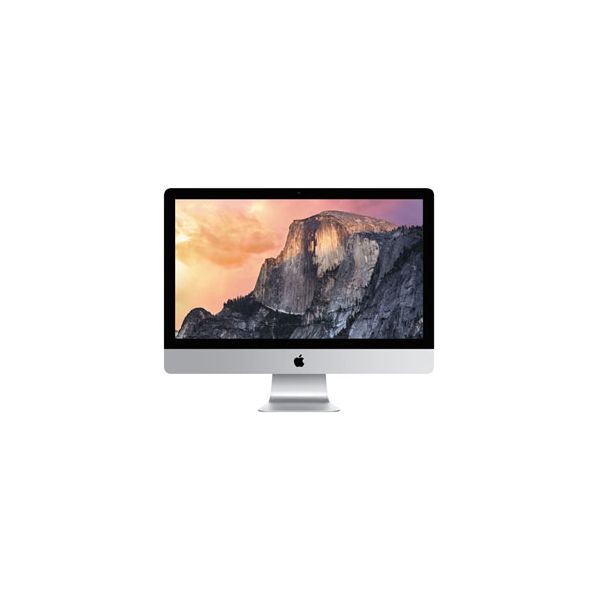 iMac 27-inch Core i5 3.5 GHz 1 TB HDD 8 GB RAM Argent (5K, Fin 2014)