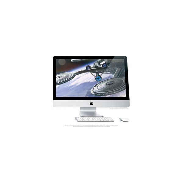iMac 27-inch Core i7 2.8 GHz 2 TB HDD 32 GB RAM Argent (Fin 2009)