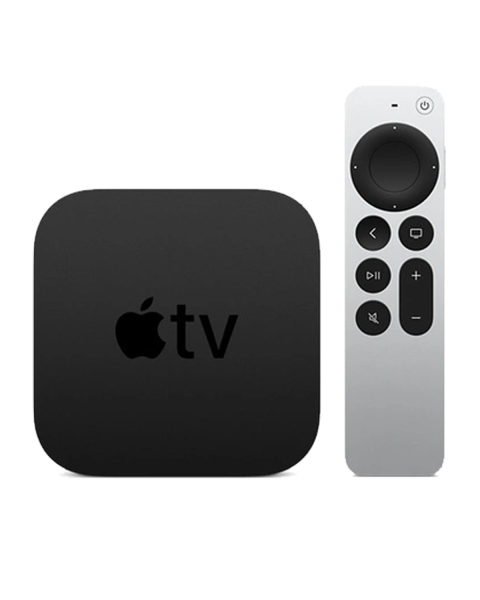 Apple TV | 4K HDR | 64GB Flash Storage | Zwart | 2021