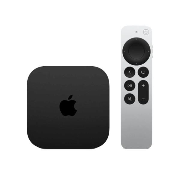 Apple TV | 4K HDR | 64GB Flash Storage | WiFi + Ethernet | Noir | 2022