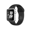 Refurbished Apple Watch Series 3 Boîtier en aluminium de 42 mm Nike+ GPS Argent avec bracelet sport noir