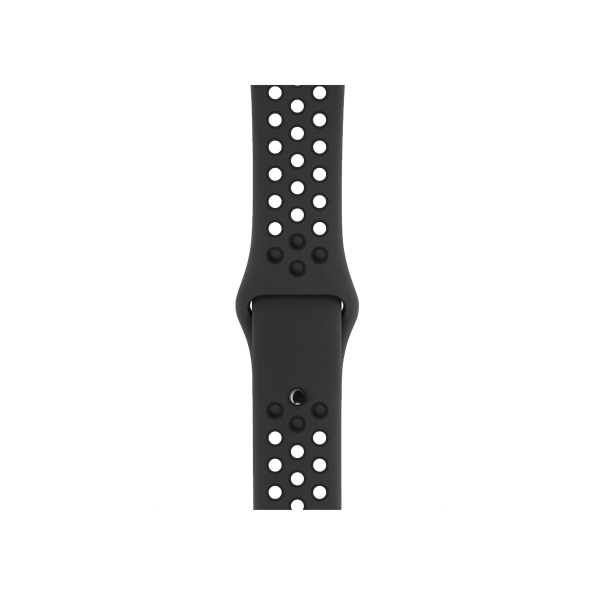 Refurbished Apple Watch Series 3 Boîtier en aluminium de 42 mm Nike + GPS Gris espace avec bracelet sport noir