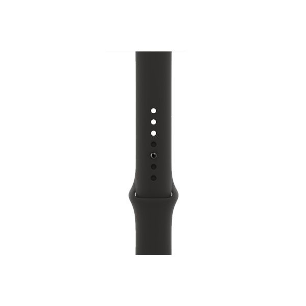 Apple Watch Series 6 | 40mm | Aluminium Gris Sideral | Bracelet Sport Noir | GPS | WiFi