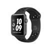 Refurbished Apple Watch Series 3 Boîtier en aluminium de 42 mm Nike + GPS + Cellulaire Gris espace avec bracelet sport noir