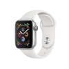 Refurbished Apple Watch Serie 4 | 40mm | Aluminium Argent | Bracelet Sport Blanc | GPS | WiFi + 4G