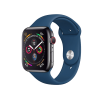 Refurbished Apple Watch Serie 4 | 44mm | Aluminium Gris sidéral | Bracelet Sport Bleu | GPS | WiFi