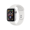 Apple Watch Series 4 | 44mm | Aluminium Case Zilver | Wit sportbandje | GPS | WiFi + 4G