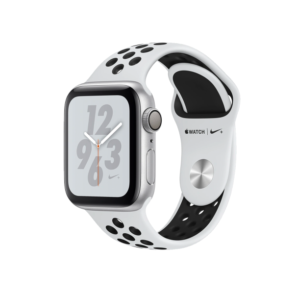 Apple Watch Series 4 | 40mm | Aluminium Case Zilver | Wit sportbandje | Nike+ | GPS | WiFi