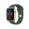 Refurbished Apple Watch Series 5 | 44mm | Boitier Aluminium Or | Groupe de sport vert | GPS | Wifi
