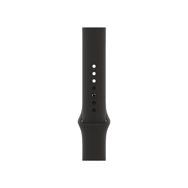 Refurbished Apple Watch Serie 6 | 40mm | Aluminium Or | Bracelet Sport Noir | GPS | WiFi