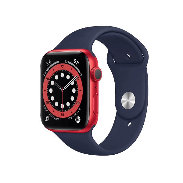 Refurbished Apple Watch Serie 6 | 44mm | Aluminium Rouge | Bracelet Sport Deep Navy | GPS | Wifi