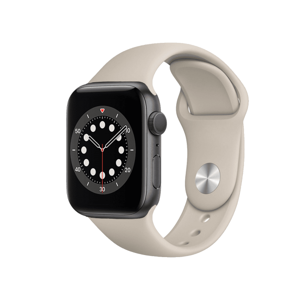 Refurbished Apple Watch Serie 6 | 44mm | Aluminum Gris sidéral | Bracelet Sport Stone | GPS | WiFi + 4G
