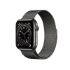 Apple Watch Series 6 | 44mm | Stainless Steel Graphite | Bracelet Milanias Graphite | GPS | WiFi + 4G