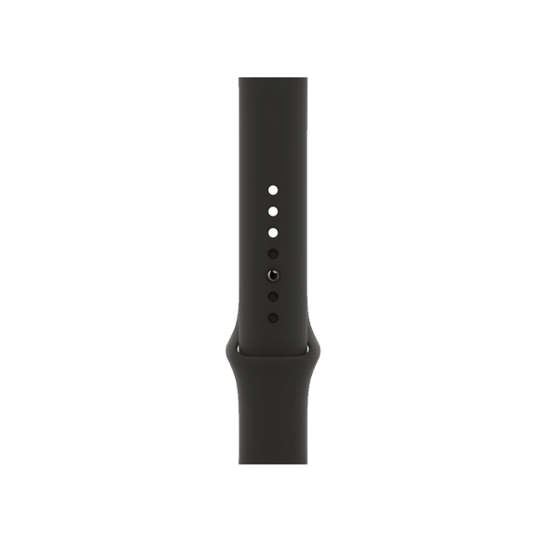 Refurbished Apple Watch Serie 6 | 44mm | Stainless Steel Graphite | Bracelet Sport Noir | GPS | WiFi 