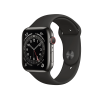 Refurbished Apple Watch Serie 6 | 44mm | Stainless Steel Graphite | Bracelet Sport Noir | GPS | WiFi + 4G