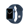 Refurbished Apple Watch Series 7 | 41mm | Aluminium Case Blauw | Blauw sportbandje | GPS | WiFi