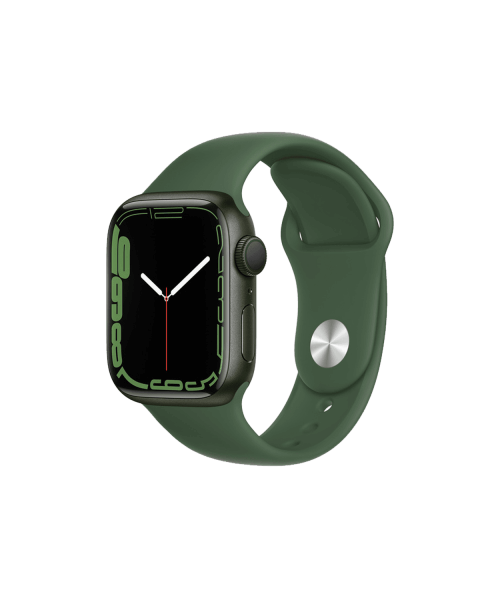Apple Watch Series 7 | 41mm | Aluminium Vert | Bracelet Sport Vert | GPS | WiFi
