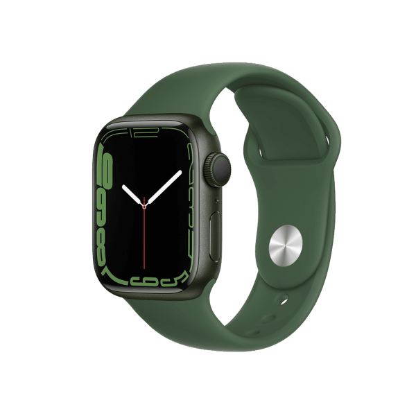 Apple Watch Series 7 | 41mm | Aluminium Vert | Bracelet Sport Vert | GPS | WiFi