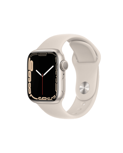 Apple Watch Series 7 | 41mm | Aluminium Lumiere Stellaire | Bracelet Sport Lumiere Stellaire | GPS | WiFi