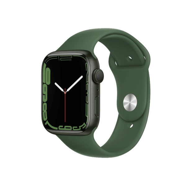 Apple Watch Series 7 | 45mm | Aluminium Case Groen | Groen sportbandje | GPS | WiFi