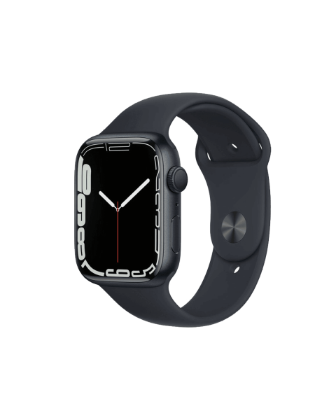 Refurbished Apple Watch Serie 7 | 45mm | Aluminium Minuit Bleu | Bracelet Sport Miniut Bleu | GPS | WiFi