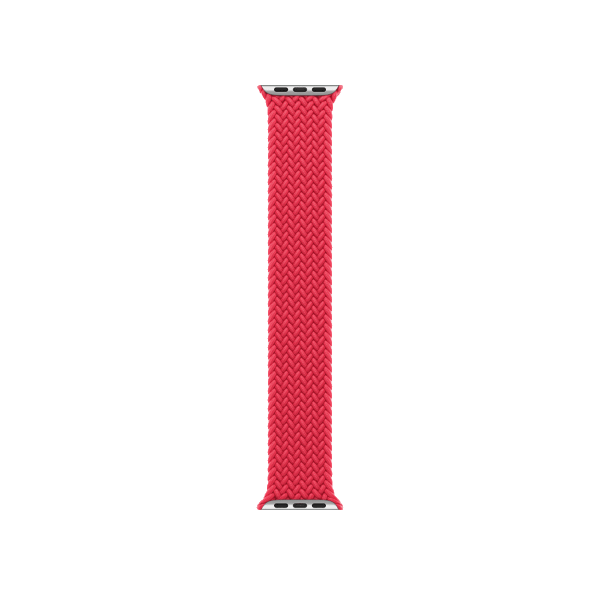 Refurbished Apple Watch Serie 7 | 45mm | Aluminium Rouge | Solo Loop Tressé Rouge | GPS | WiFi