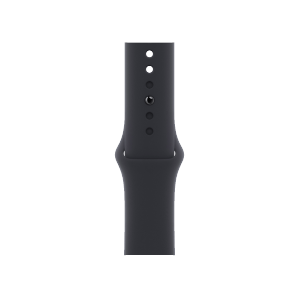 Refurbished Apple Watch Serie 8 | 41mm | Stainless Steel Graphite | Bracelet Sport Blue Minuit | GPS | WiFi + 4G