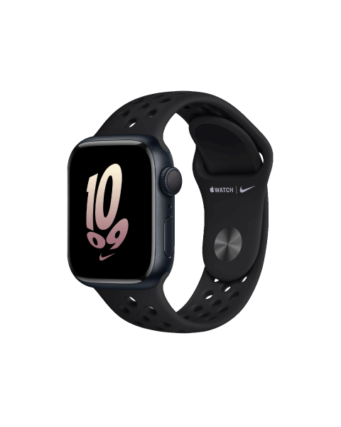 Refurbished Apple Watch Serie 8 | 41mm | Aluminium Minuit Bleu | Nike Sport Loop Noir | GPS | WiFi