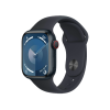Refurbished Apple Watch Serie 9 | 41mm | Aluminium Minuit | Bracelet Sport Minuit M/L | GPS | WiFi + 4G