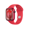 Refurbished Apple Watch Serie 9 | 41mm | Aluminium Rouge | Bracelet Sport Rouge S/M | GPS | WiFi