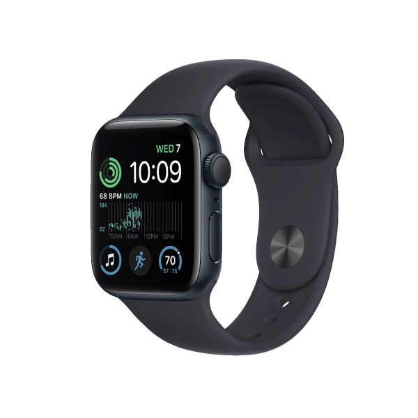 Refurbished Apple Watch Serie SE 2022 | 44mm | Aluminium Bleu Minuit | Bracelet Sport Bleu Minuit | GPS | WiFi 