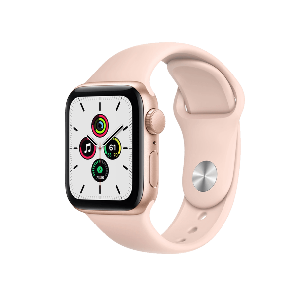 Apple Watch Series SE | 40mm | Aluminium Or | Bracelet Sport Rose | GPS | WiFi