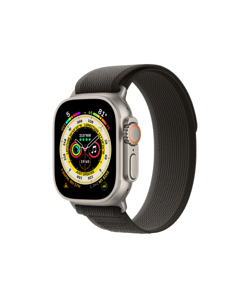 Refurbished Apple Watch Ultra | 49mm | Titanium | Noir/Gris Bracelet | GPS | WiFi + 4G