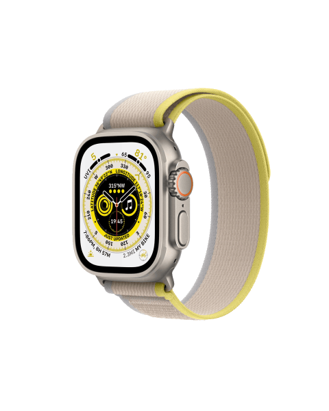 Refurbished Apple Watch Ultra | 49mm | Titanium Argent | Trail Band Beige | GPS | WiFi + 4G