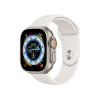Refurbished Apple Watch Ultra | 49mm | Titane | Bracelet Sport Blanc | GPS | WiFi + 4G