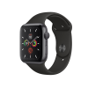 Apple Watch Series 5 | 44mm | Aluminium Gris Sideral | Bracelet Sport Noir | GPS | WiFi