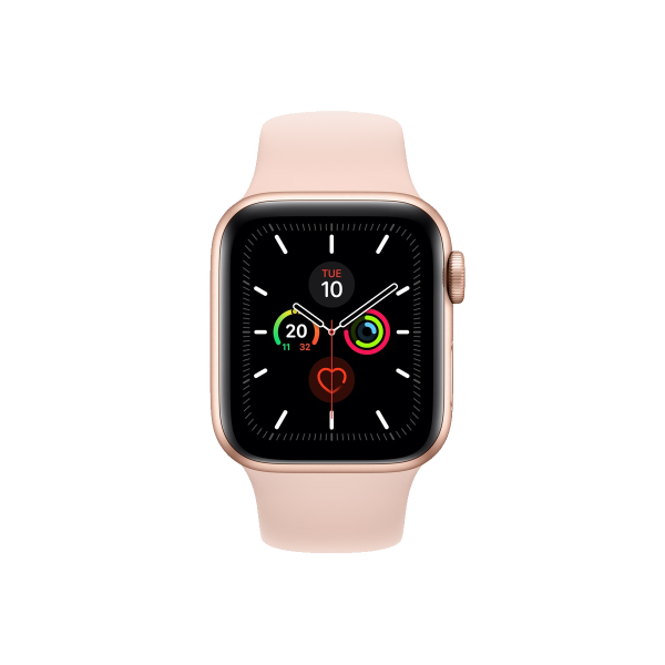 Apple Watch Series 5 | 40mm | Aluminium Or | Bracelet Sport Rose | GPS | WiFi + 4G