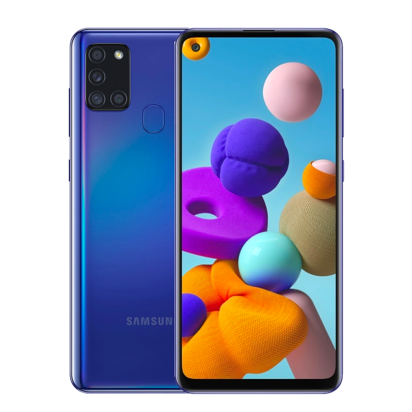 Refurbished Samsung Galaxy A21S 64GB Bleu