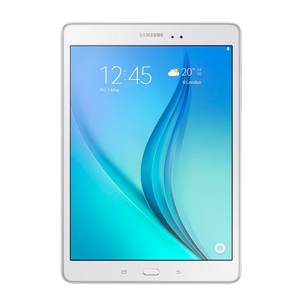 Refurbished Samsung Tab A | 9.7-inch | 16GB | Wi-Fi | Blanc (2015)