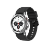 Refurbished Galaxy Watch4 Classic | 42mm | Stainless Steel Argent | Bracelet Sport Noir | GPS | WiFi + 4G