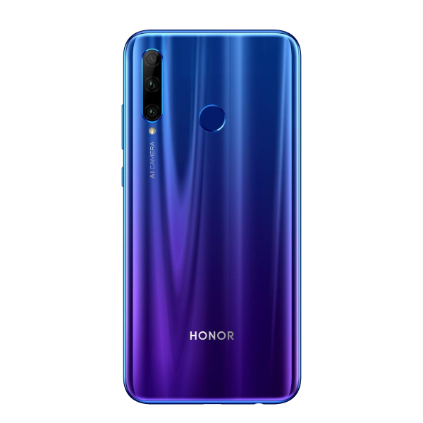 Refurbished Huawei Honor 20 Lite | 128GB | Bleu | Dual
