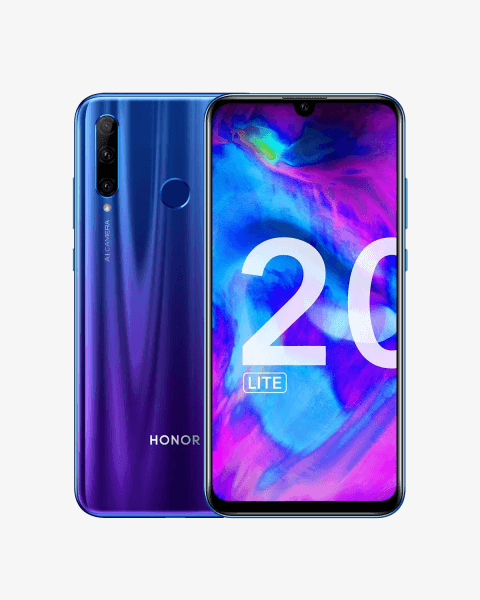 Refurbished Huawei Honor 20 Lite | 128GB | Bleu | Dual