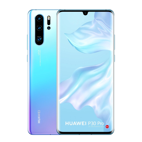 Refurbished Huawei P30 Pro | 128GB | Cristal bleu