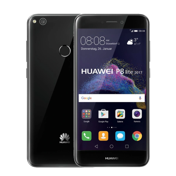 Refurbished Huawei P8 Lite | 16GB | Noir | 2017