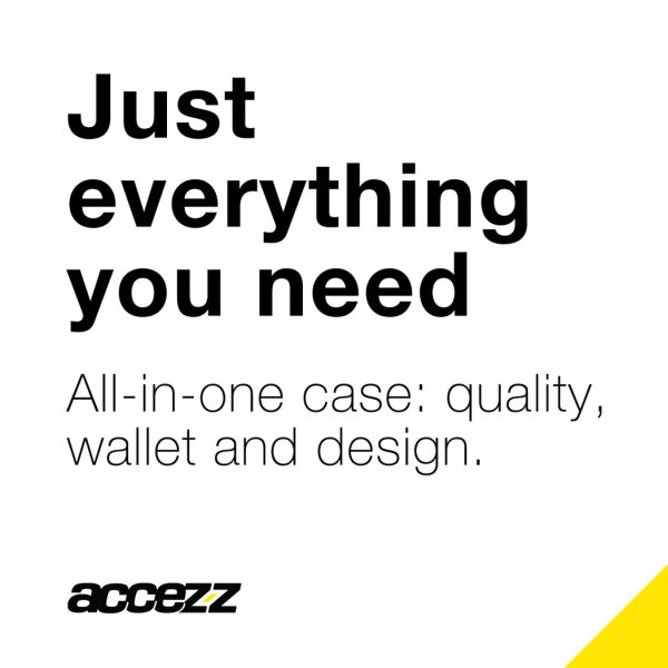 Accezz Wallet Softcase Bookcase iPhone 12 Pro Max - Zwart / Schwarz / Black