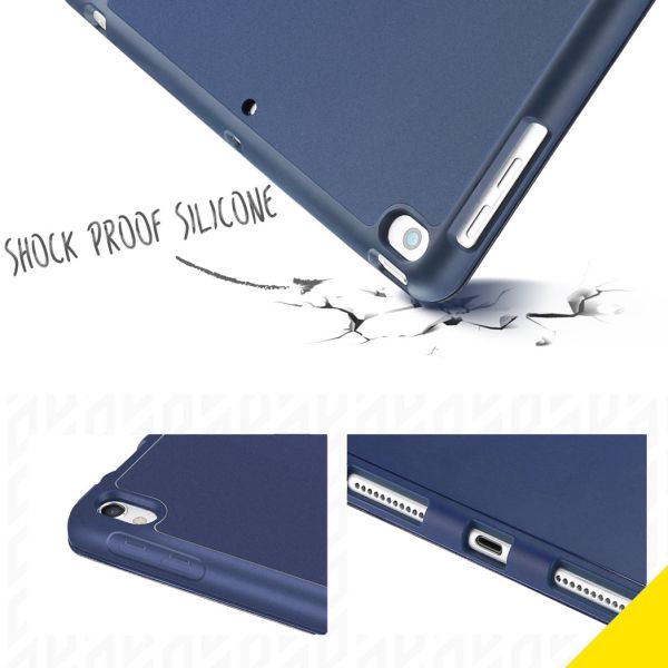 Accezz Smart Silicone Bookcase iPad (2018) / (2017) / Air (2013) / Air 2